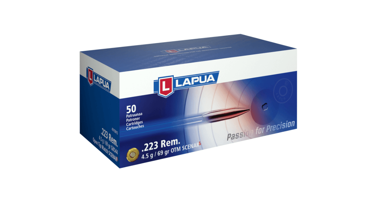 Lapua 223 Rem Scenar L 69 Gr 50St Gunfinder