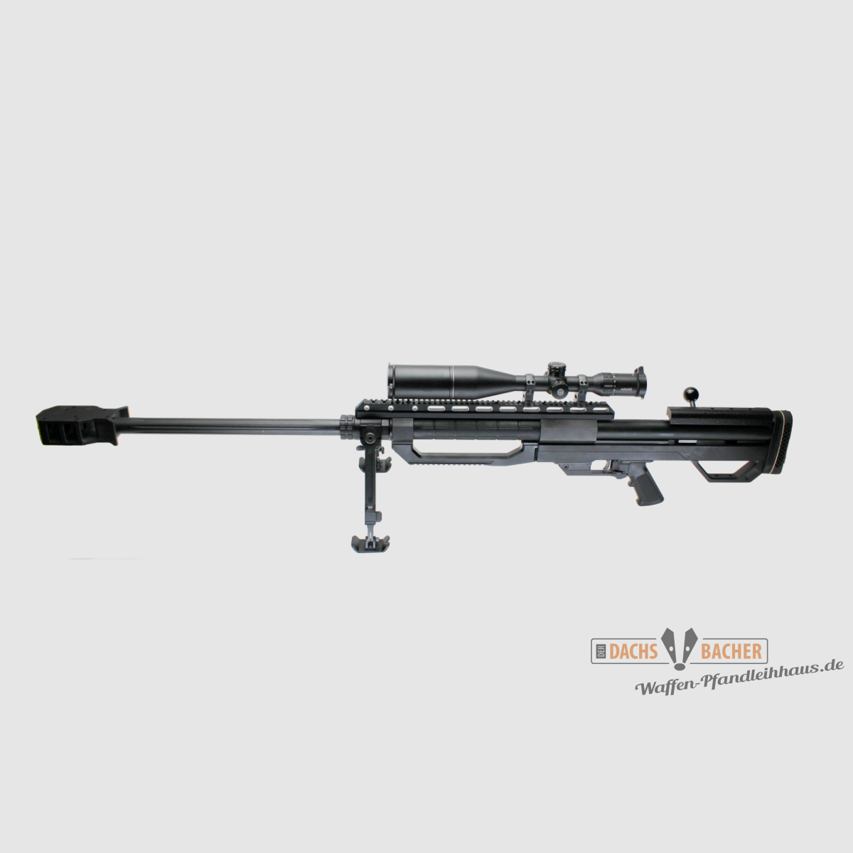 Fortmeier M2002 geweer met inzetloop, kal. .50 BMG met Hawke 5-25x56 richtkijker