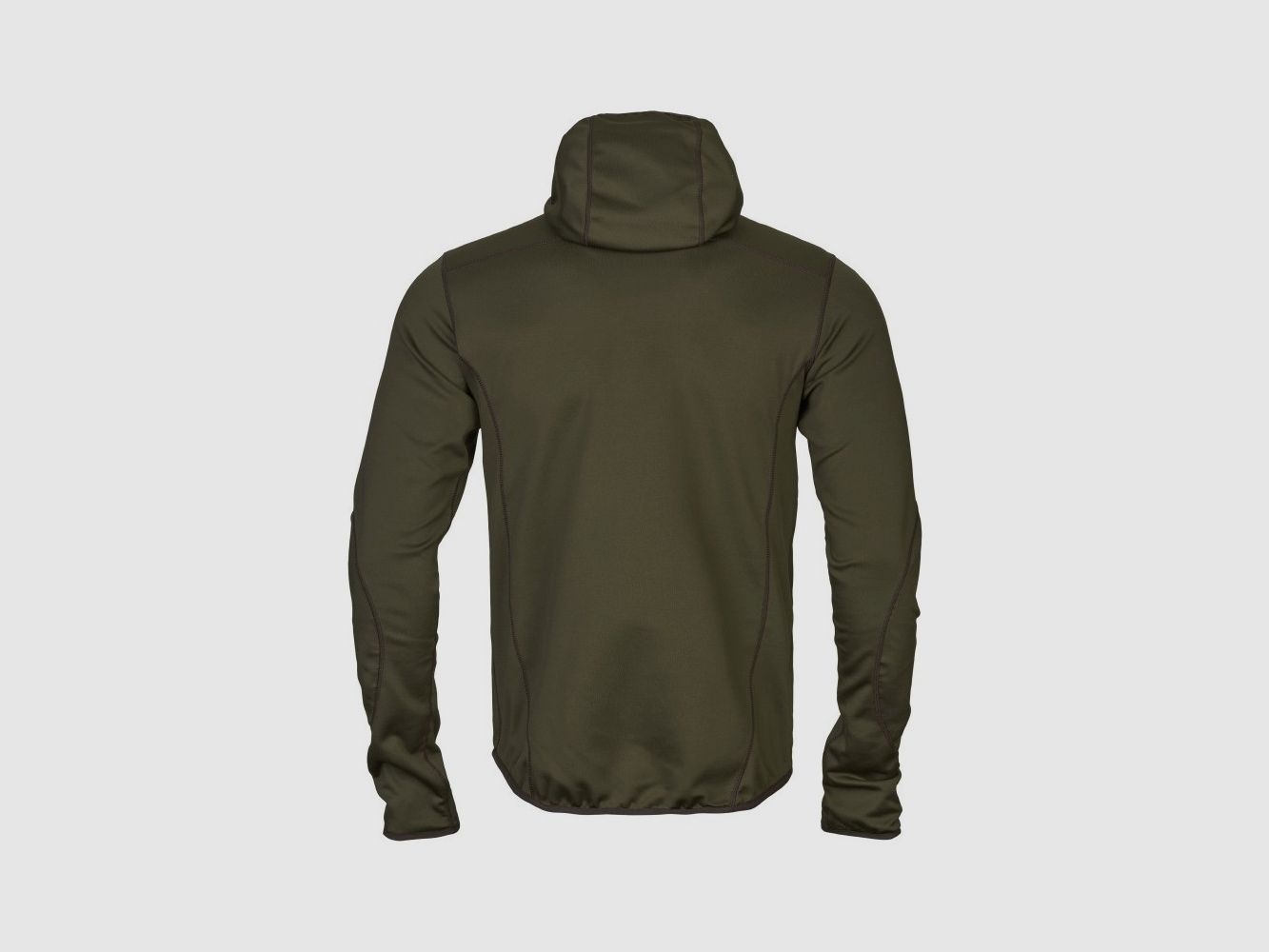 Härkila Deer Stalker felpa in pile con cappuccio e zip integrale / Willow green, immagine 2 di 11