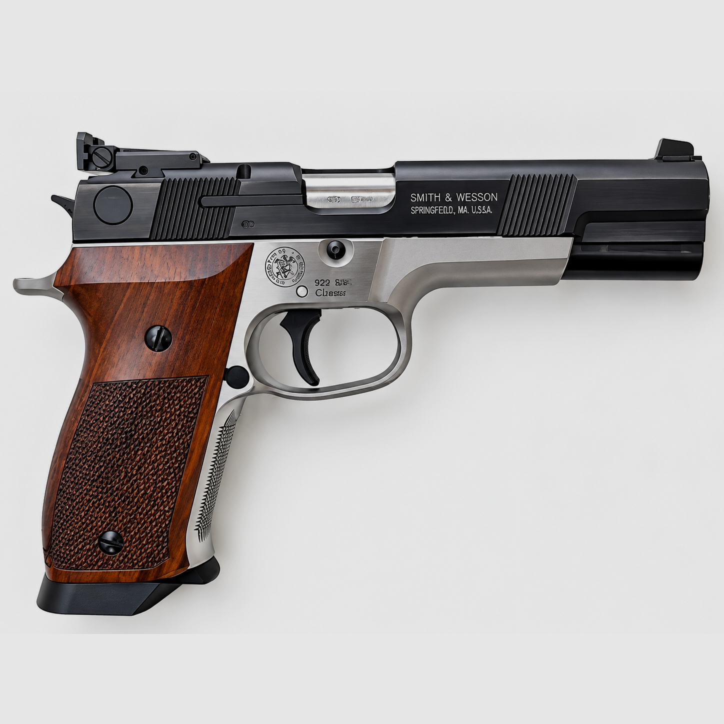 Smith & Wesson Target Champion – calibre 9 mm Luger – Duo Tone, imagen 1 de 4