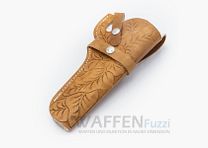 Holster western avec embossage pour revolver western de 6 pouces