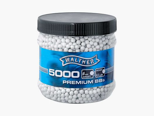 Walther Premium BBs 6 mm 0,20g (5.000 Stück)