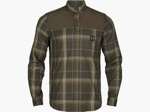 Camisa HÄRKILA Anker L/S Verde Sauce