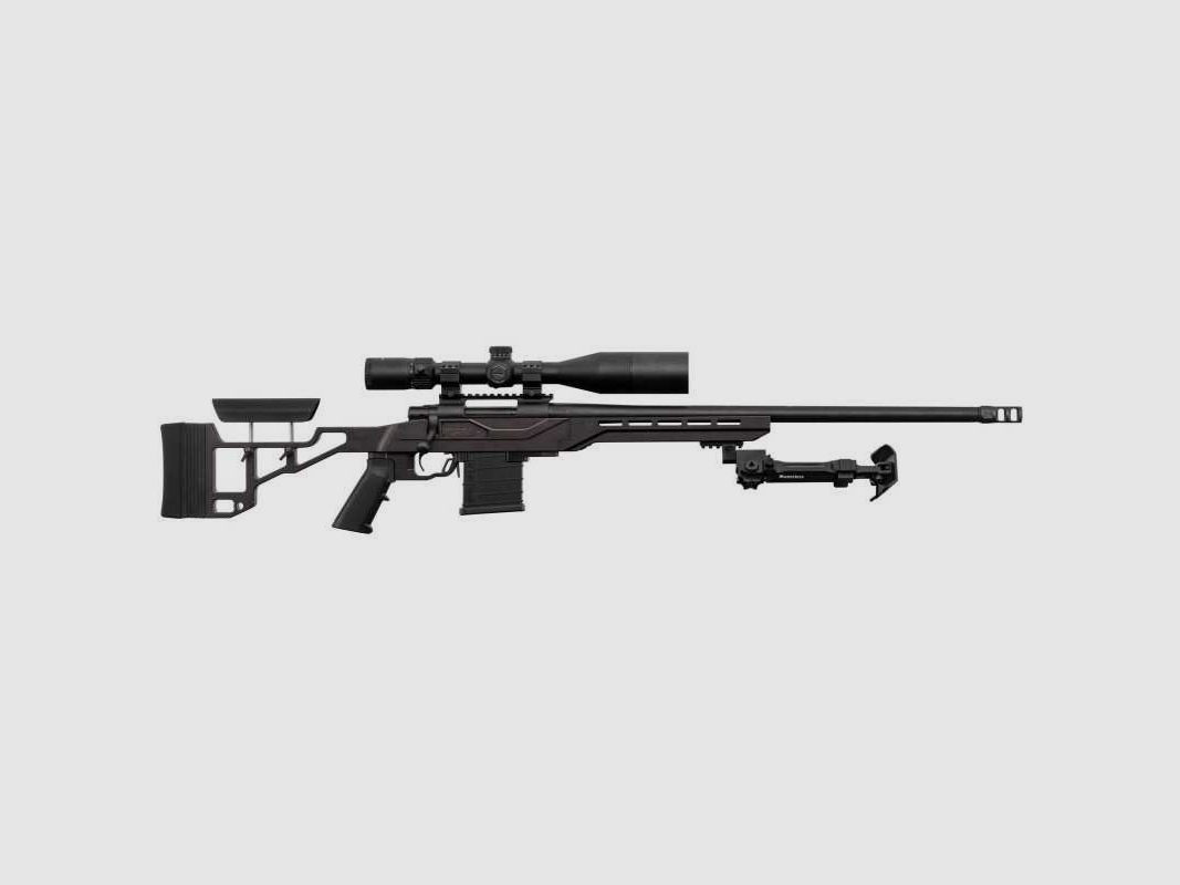 Pack HOWA 1500 Chassis TSP-X 6.5 Creedmoor + schweres Zweibein + Zielfernrohr + Waffenkoffer, Bild 2 von 9