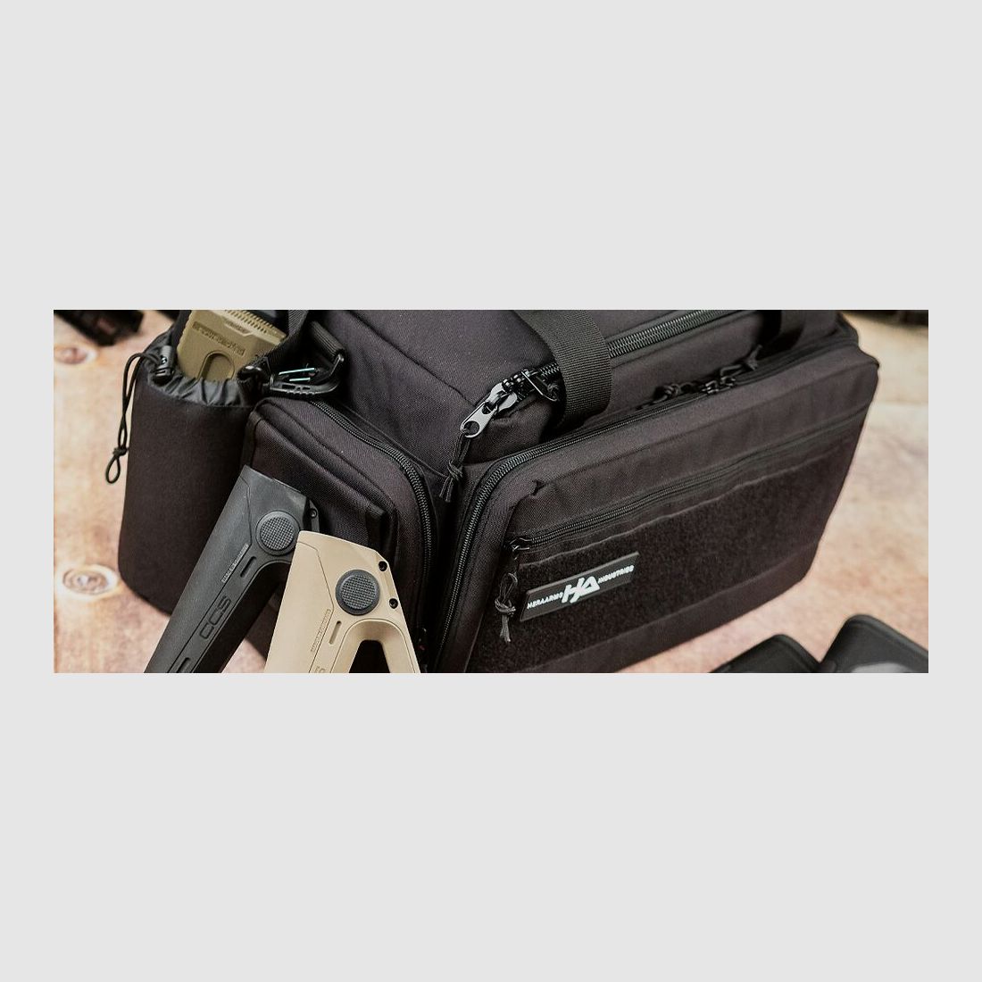 Hera Arms Range Bag Velcro Rab black, Bild 4 von 4