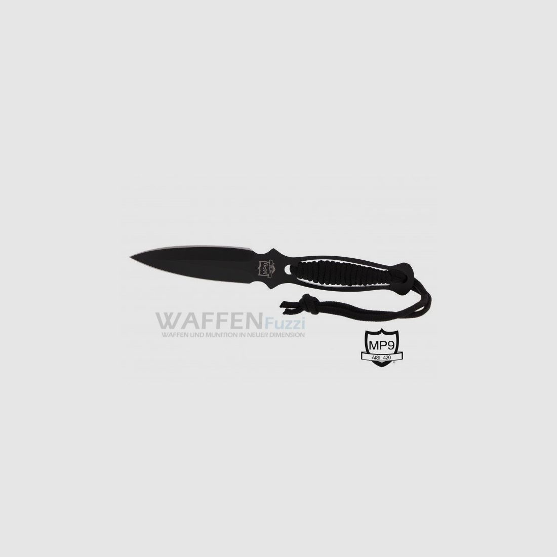 Wurfmesser Set MP9 mit Messeretui