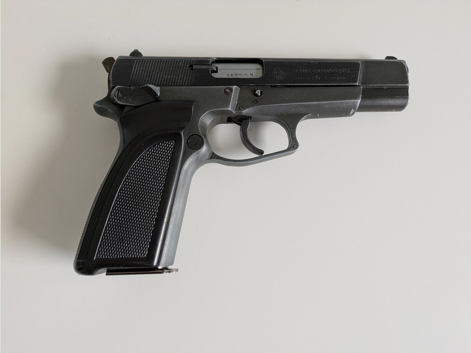 Browning gdpa 8 mit Lederholster