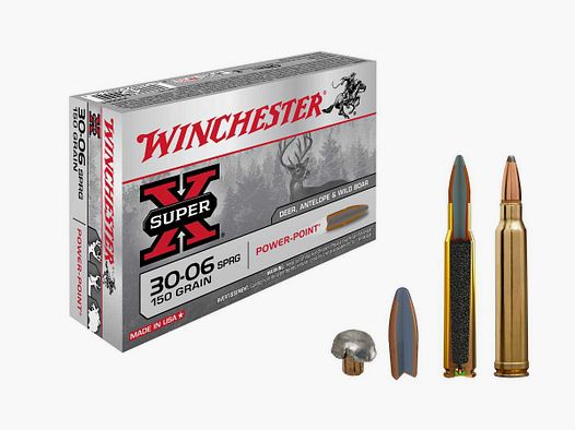 BALLES 30-06SPR EXTREME POINT 150GR X20