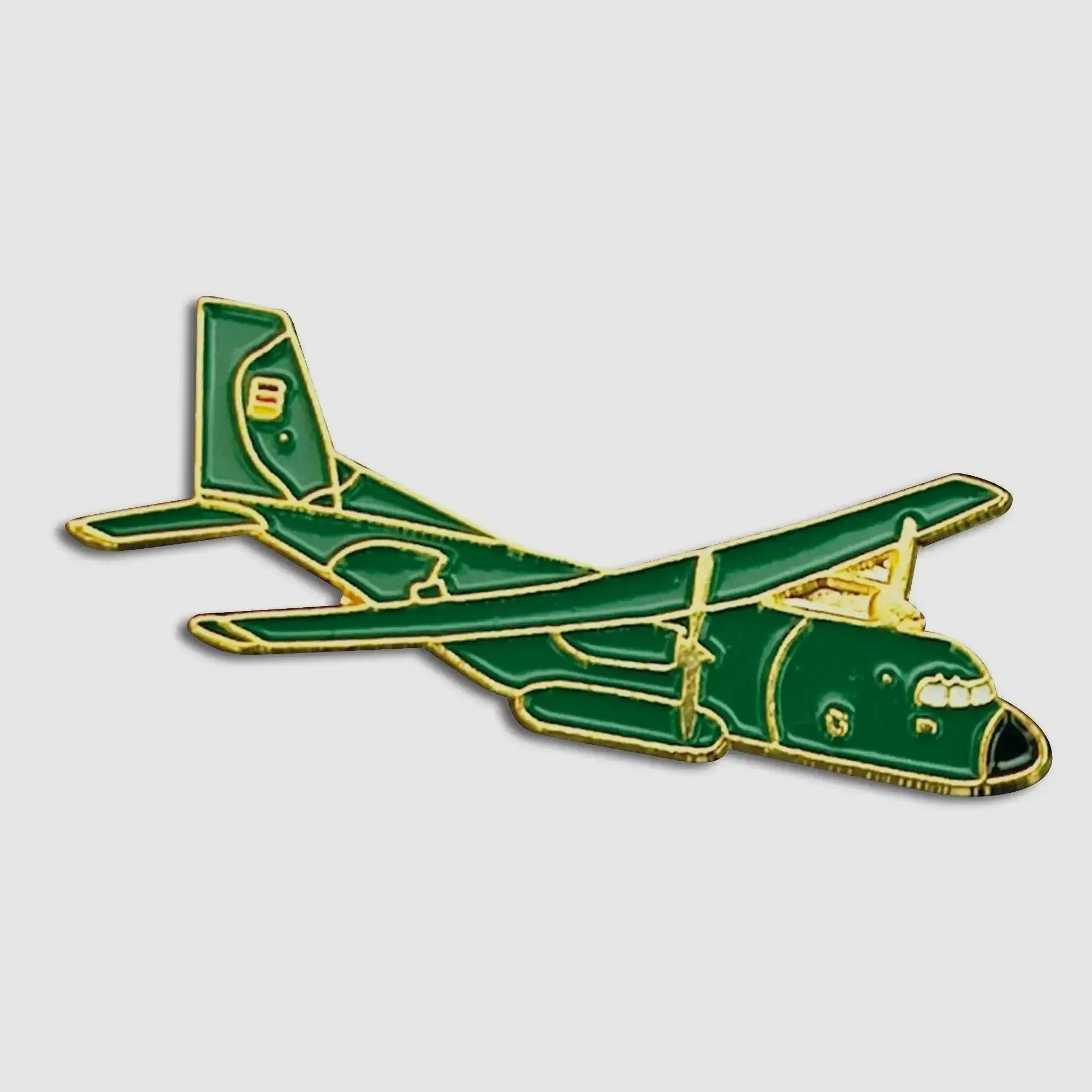 ASMC ASMC Pin Mini Metall Fahrzeuge Transall grün