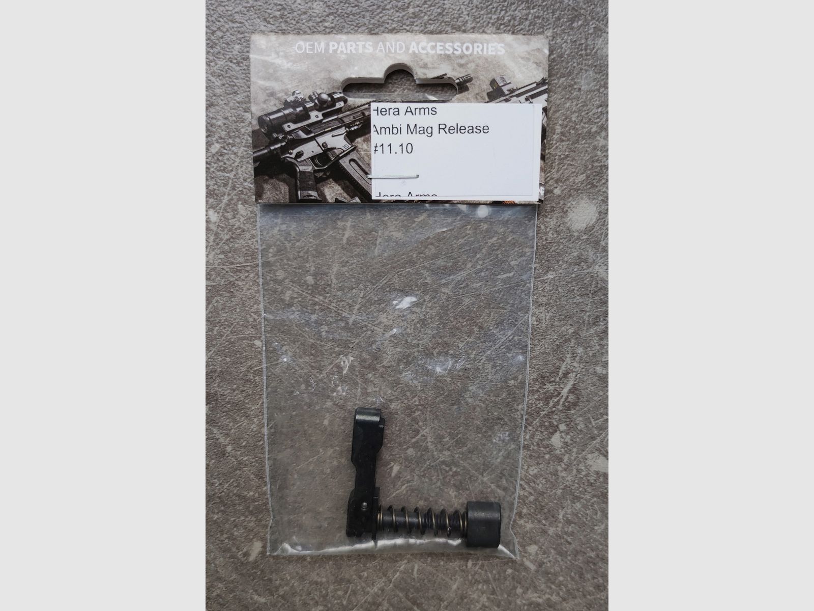 HERA AMBI MAG RELEASE – ambidextrous magazine release button