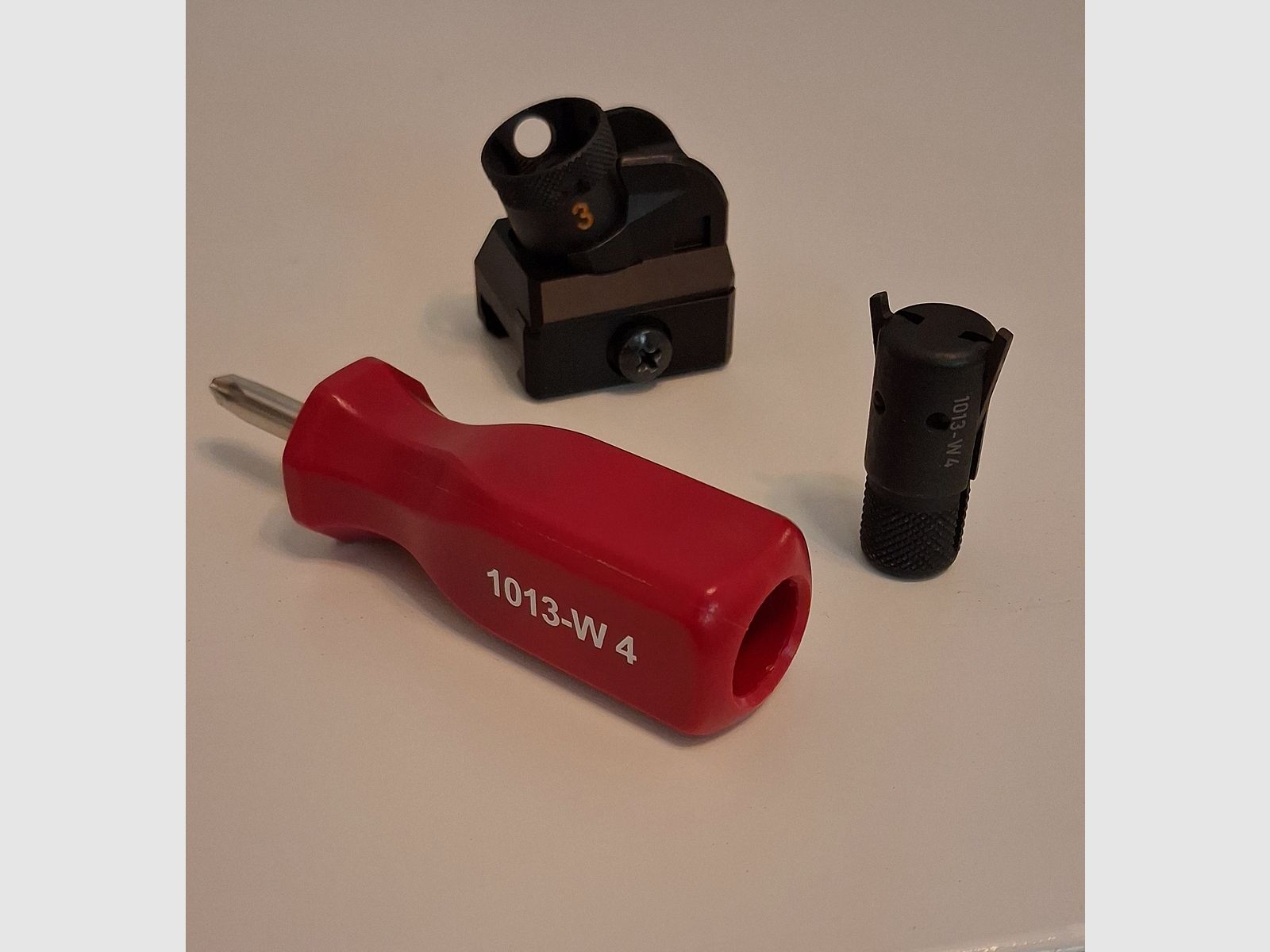 Original Heckler & Koch drum sights with sight adjuster 1013-W4