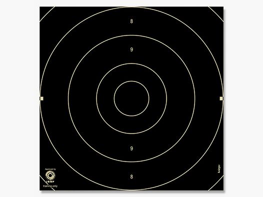 KRÜGER shooting targets - 3230 - rapid fire/duel mirror 25m