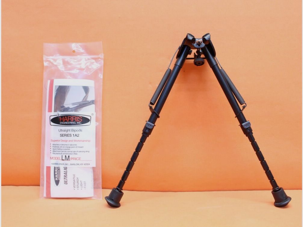 Harris Harris Zweibein 1A2-LM Höhe 9-13"/ ca. 23-33cm/ Rastenverstellung/ gummierte Füße