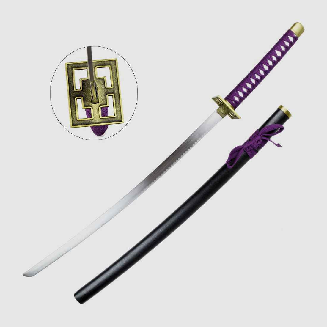 Katana Senbonzakura Bleach i czarna Saya