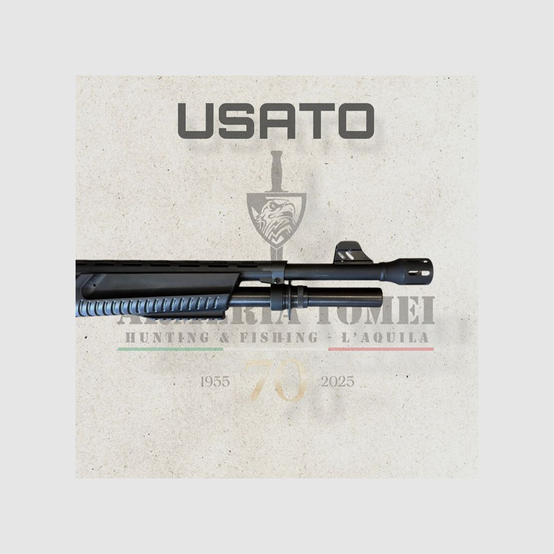 UTILISÉ – FUSIL À POMPE – HATSAN MOD. ESCORT MP cal. 12, image 3 sur 5