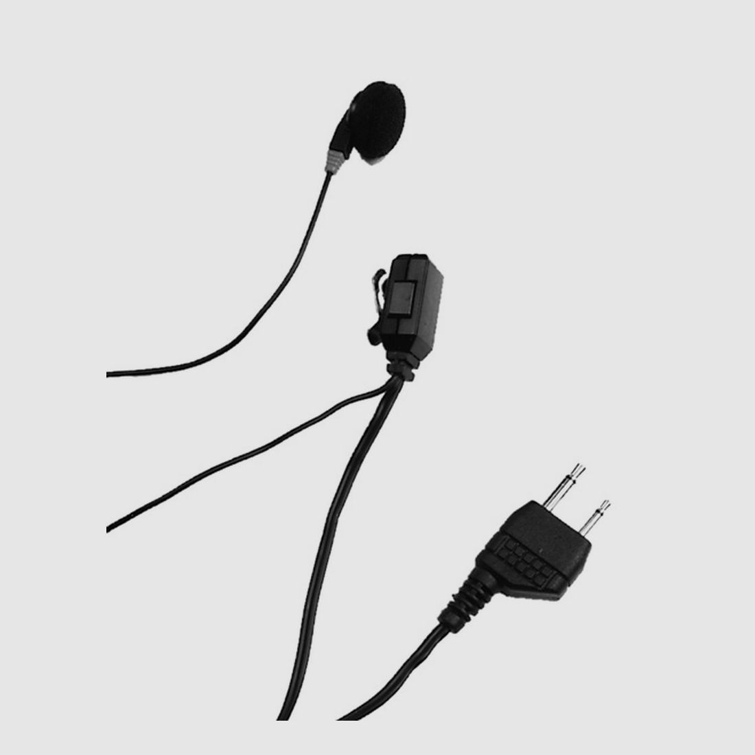 Mini Einsatz Headset HM500 für Midland Funkgeräte Security