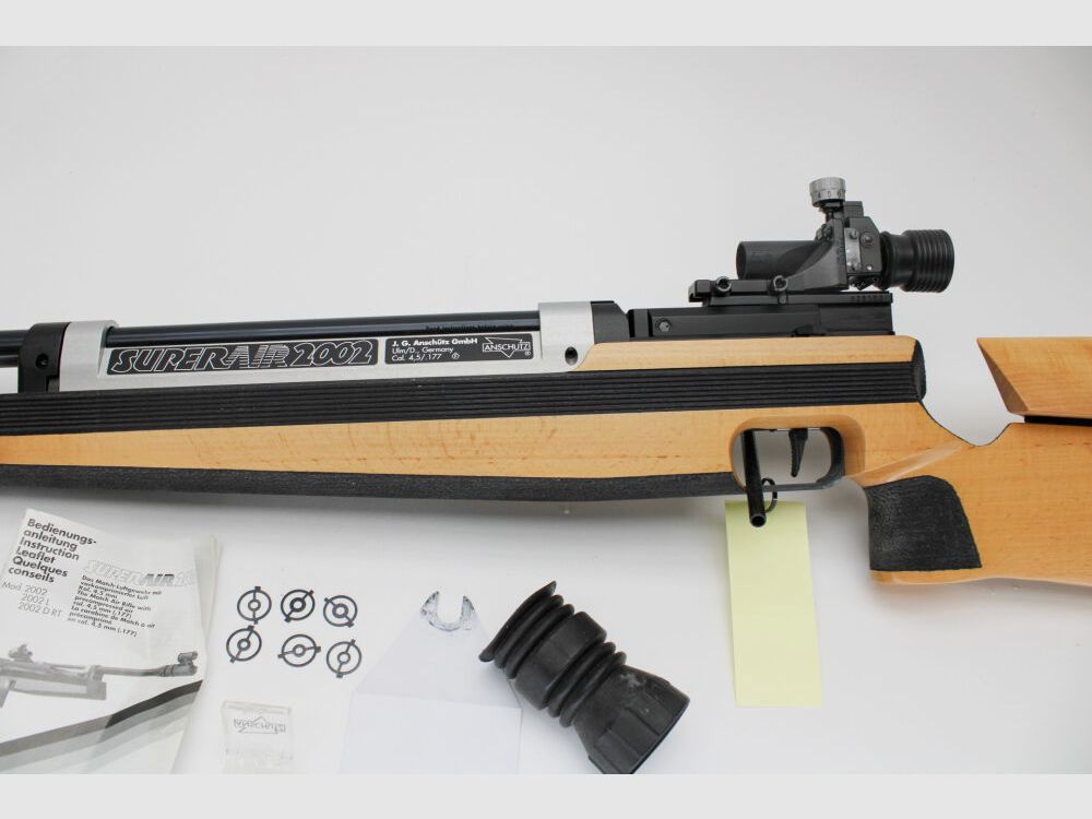 LG Luftgewehr Anschütz SuperAir 2000 Kal 4,5mm mit Diopter F-Zeichen, Bild 3 von 9