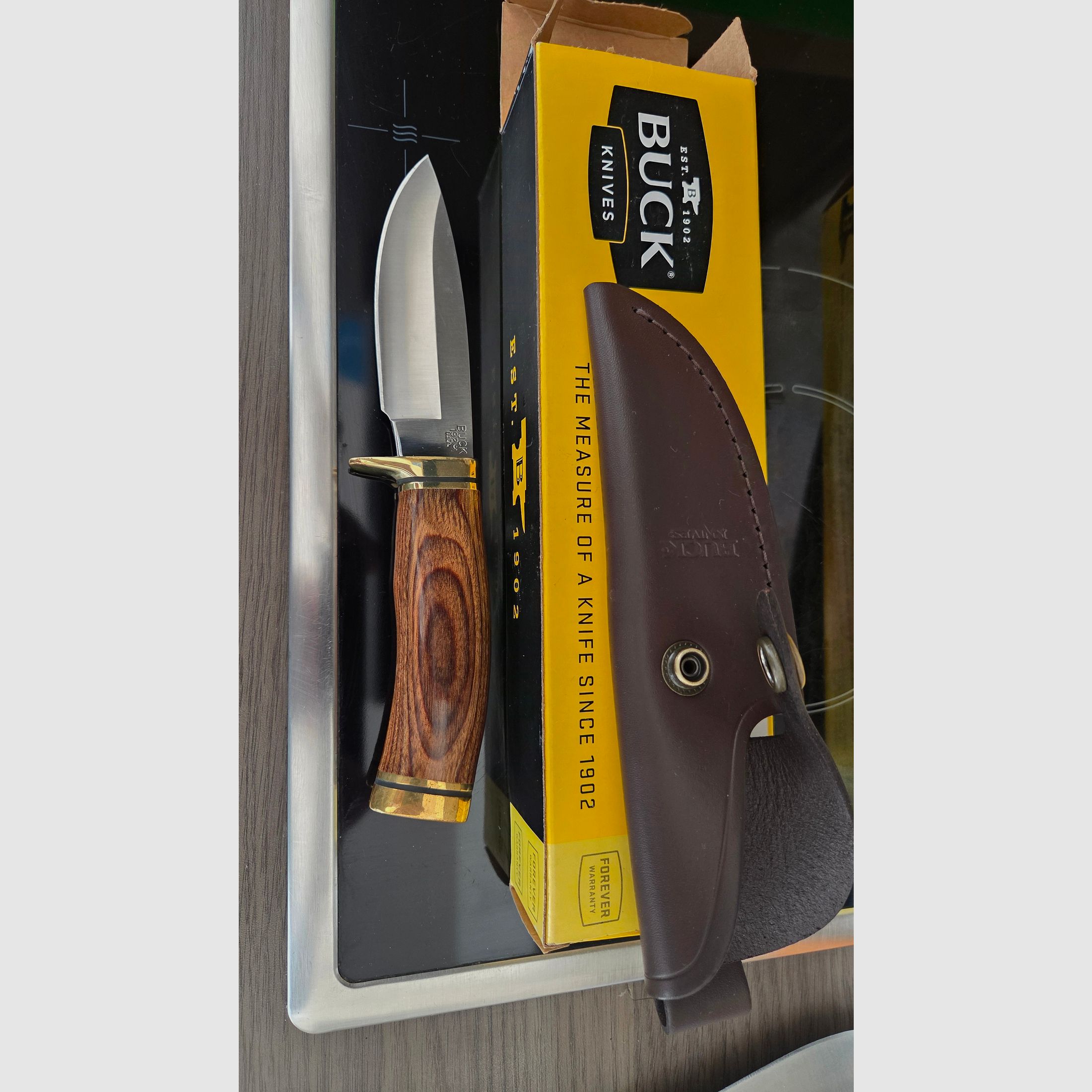 Couteaux de Buck avec silex