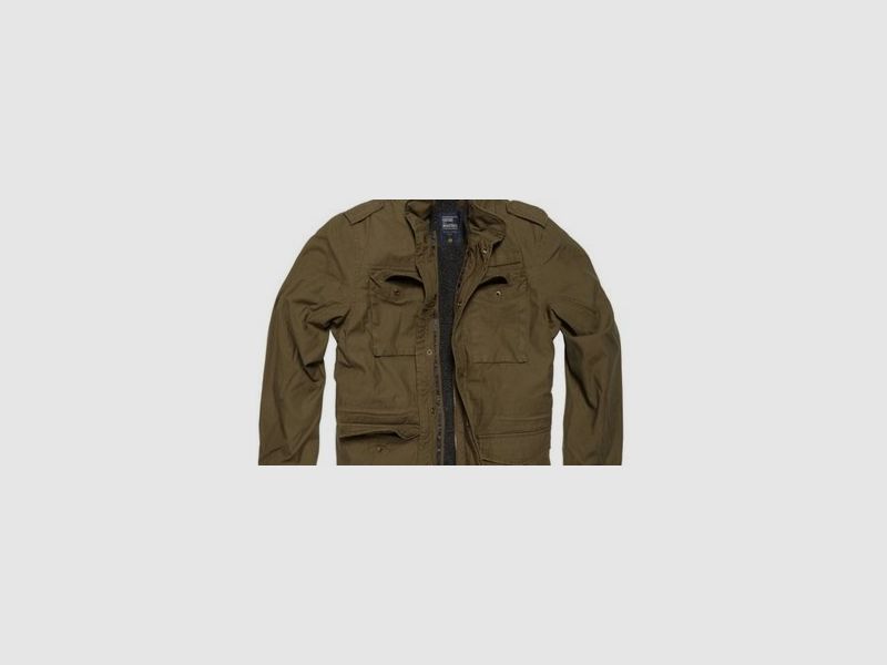 Vintage Industries Ground Parka Olive, image 2 sur 3