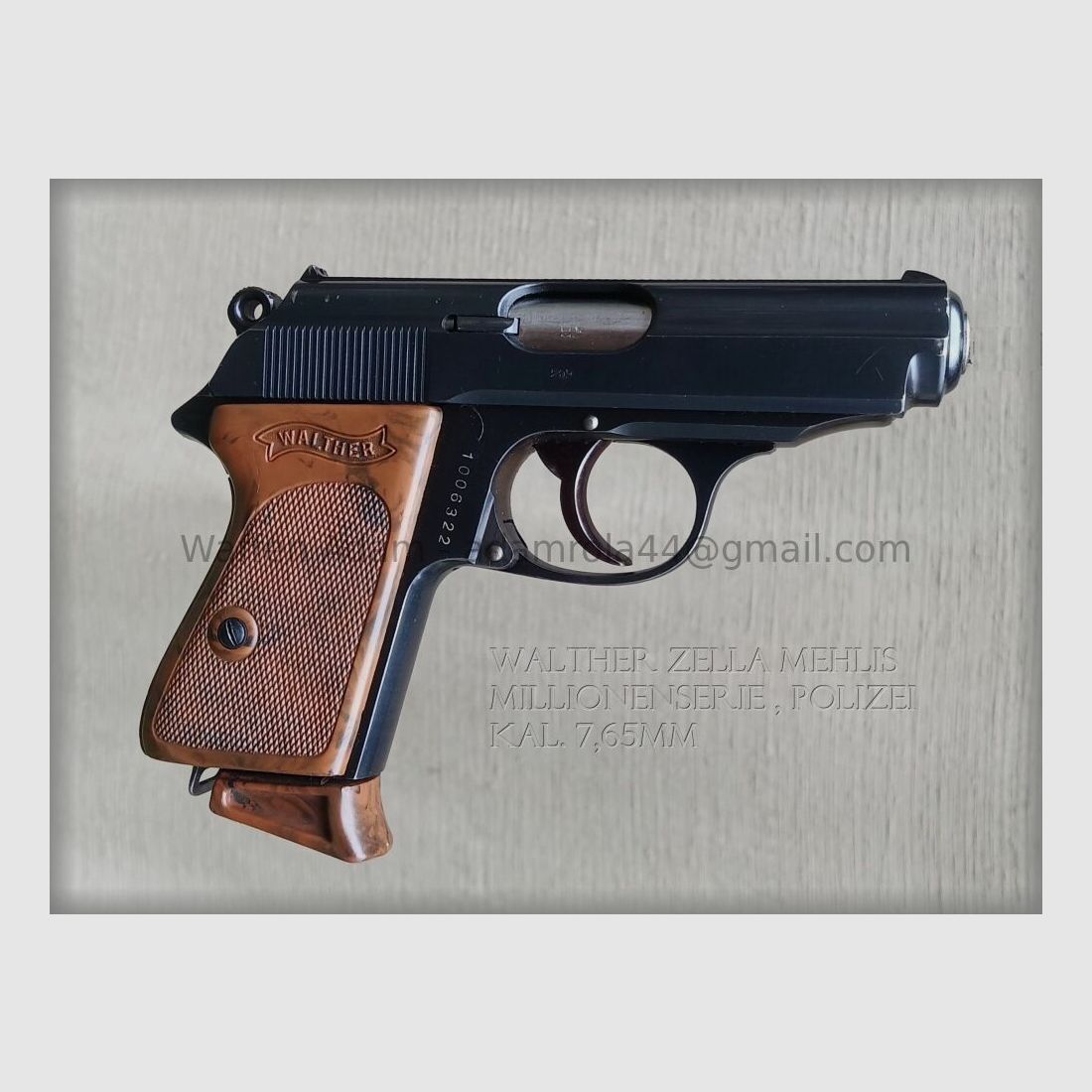 Walther PPk, Policja ZM