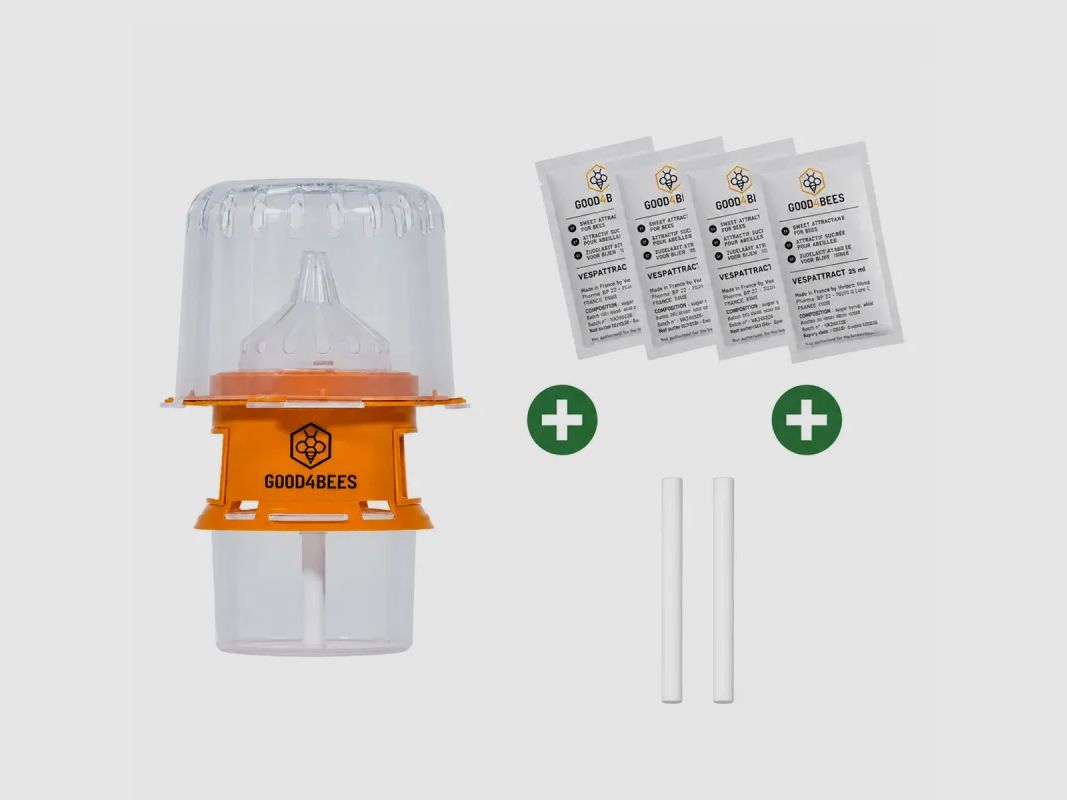 Set 1 Asiatische Hornissenfalle + 4 Lockstoffe + 2 Baumwolldiffusoren, Bild 1 von 11