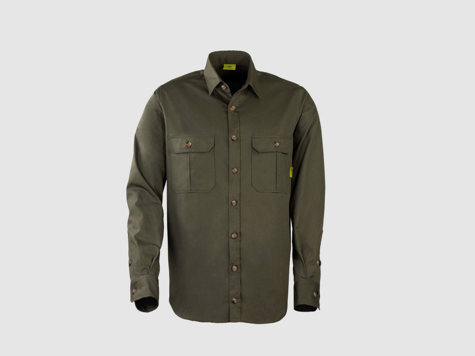 Outdoorhemd "Waldmeister" Oliv