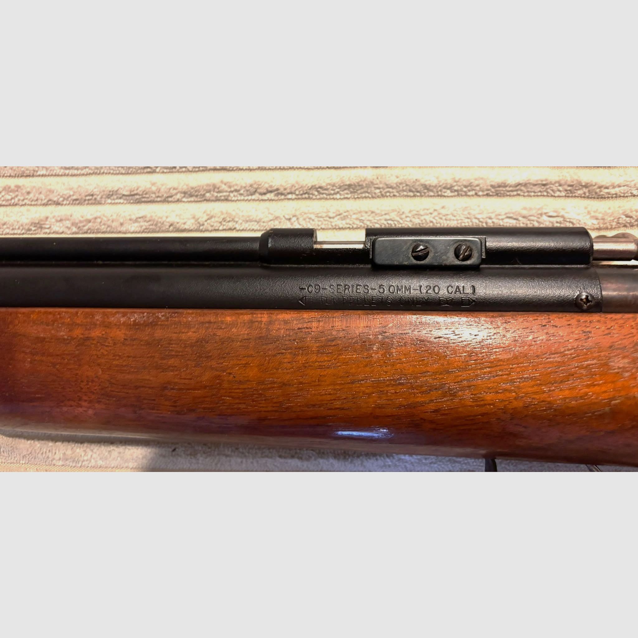 Rareté !! Benjamin Sheridan en cal .20 = 5 mm carabine à pompe des USA avec marquage F