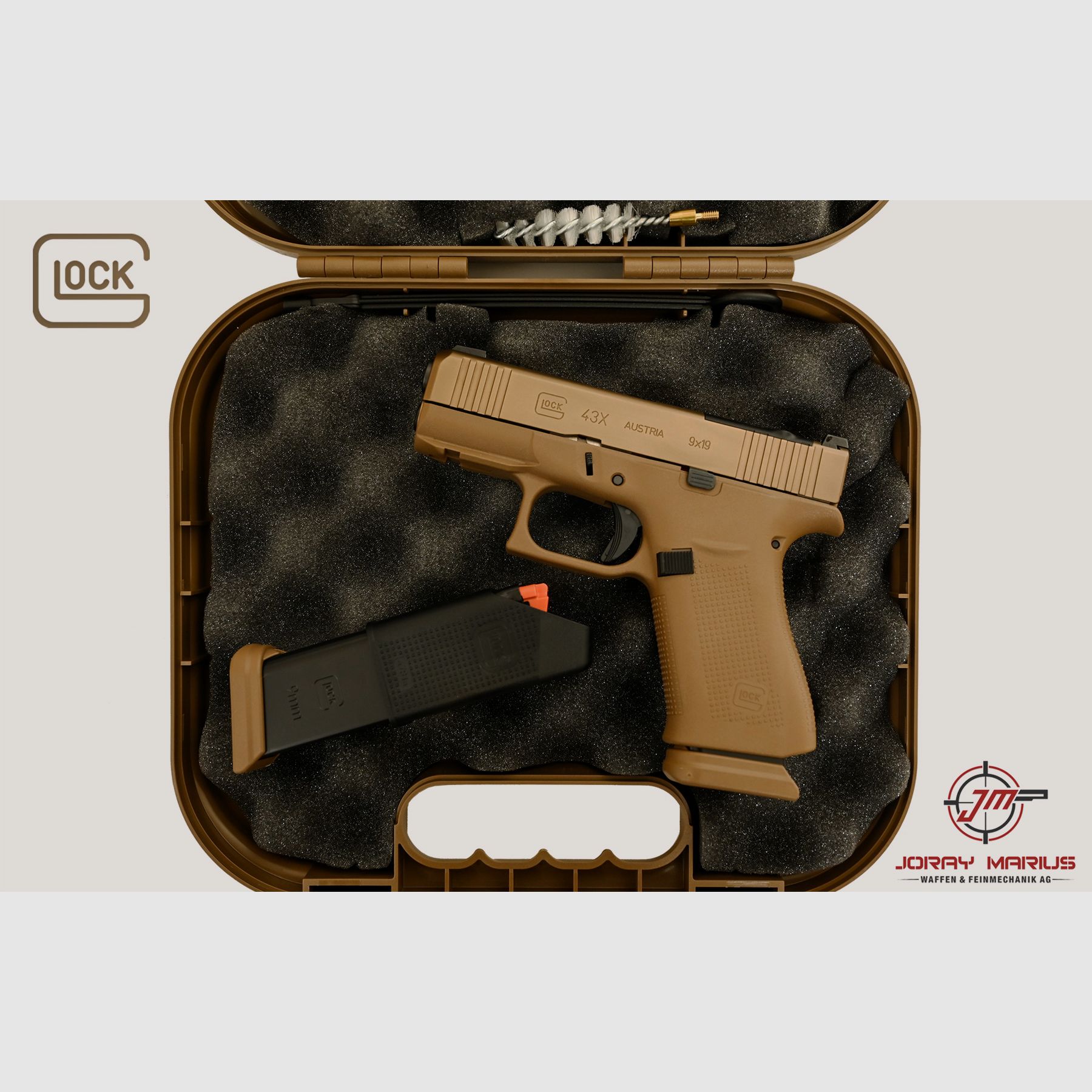 Glock 43X MOS-K 9mm Para Coyote, Bild 3 von 3