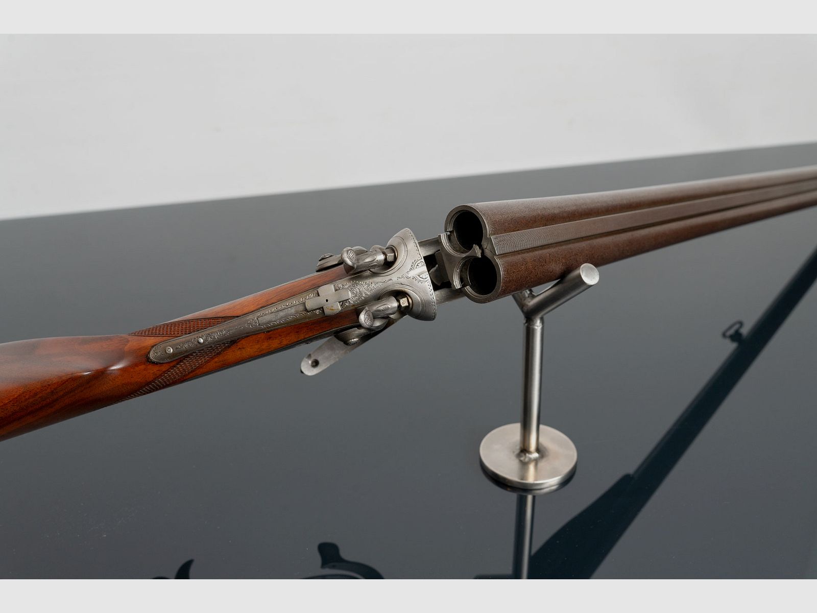 Jos. Heinige Side-by-side shotgun with interchangeable barrel, image 7 of 12