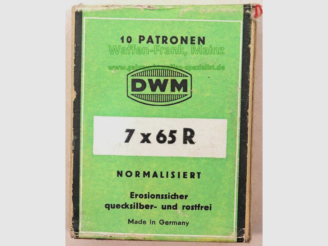 DWM, Karlsruhe Büchsenpatronen 7x65R