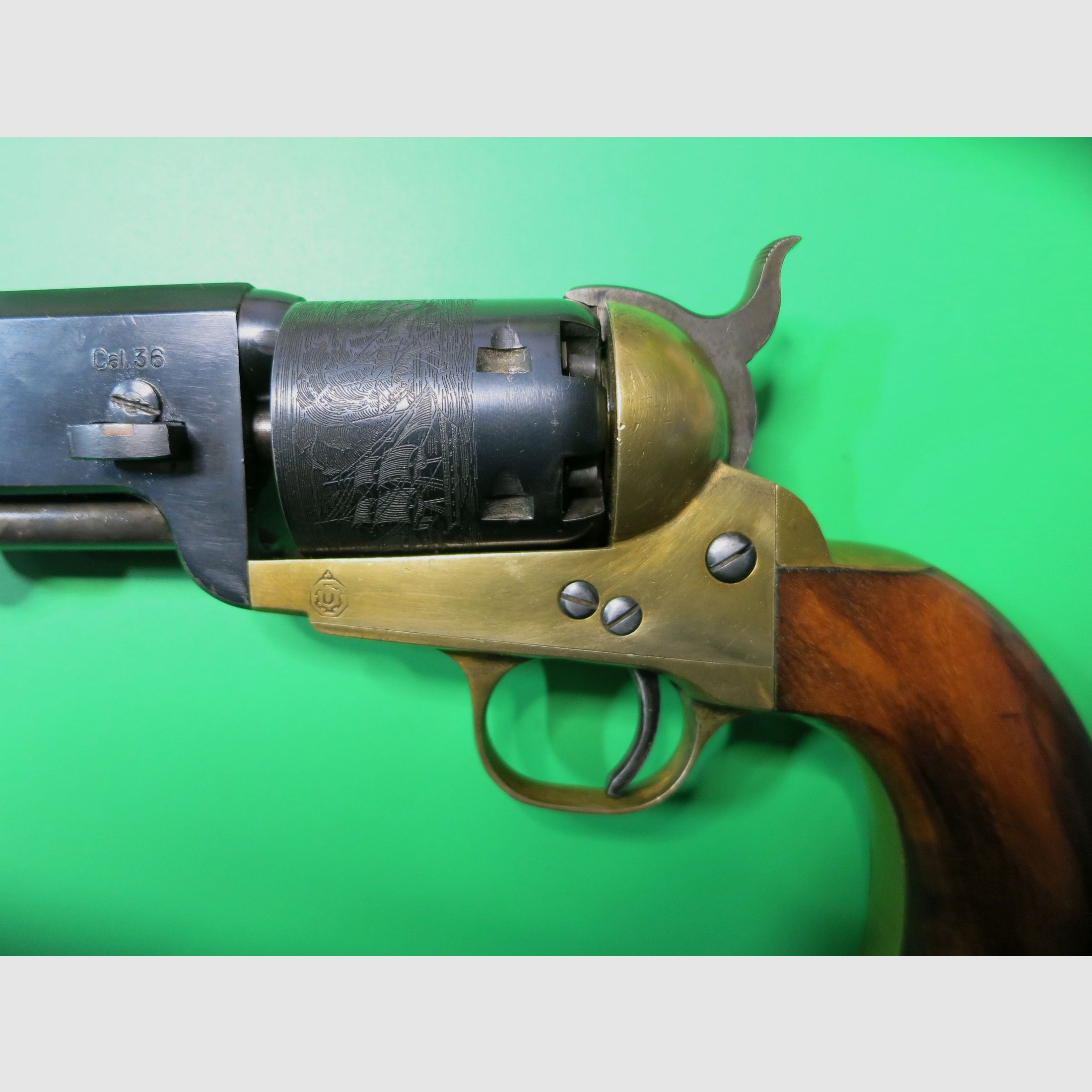 Percussion revolver, Uberti Western Arms Comp. Navy 1861, .36BP      #81, image 3 of 13