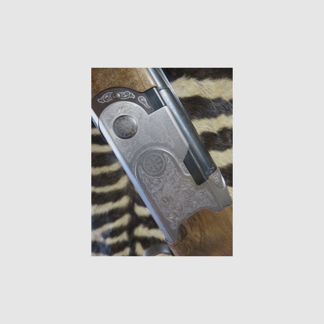 Flinte BERETTA 686 Silver Pigeon I neu Kal. 12/76 Läufe 76 cm 5 Chokes – Waffenkoffer., Bild 7 von 12