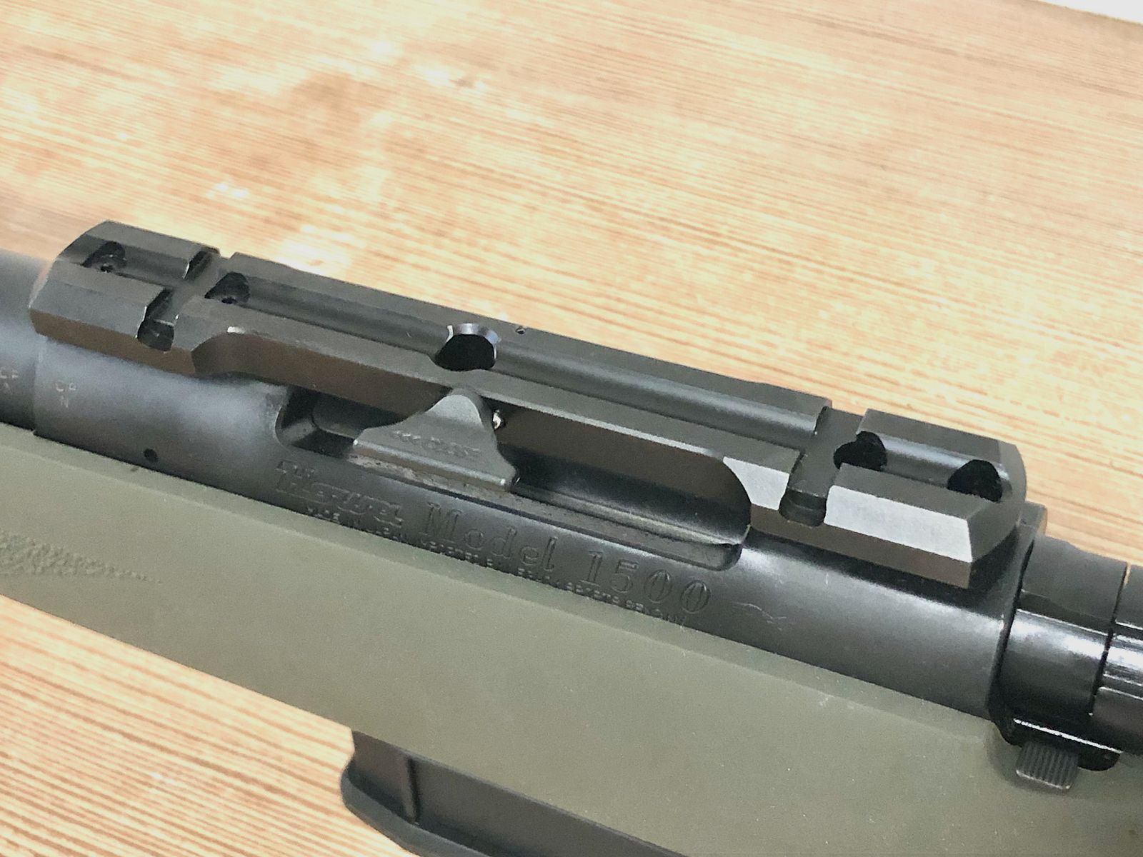 Howa 1500 .308 win. Repetierbüchse, 18“ Lauf, Hogue Schaft, Steckmagazin