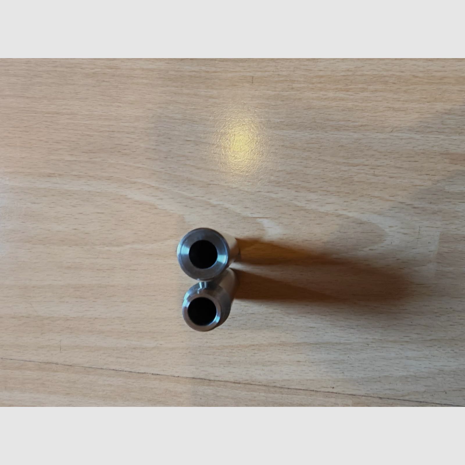 2x afschietbuizen voor AEA Scuba Ringer MK2 & Defender van roestvrij staal | .35 / 9 mm | 480 Bar klaar | NIEUW