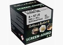 Sellier & Bellot 8x57JS Screen Ammo 140grs / 9,1g