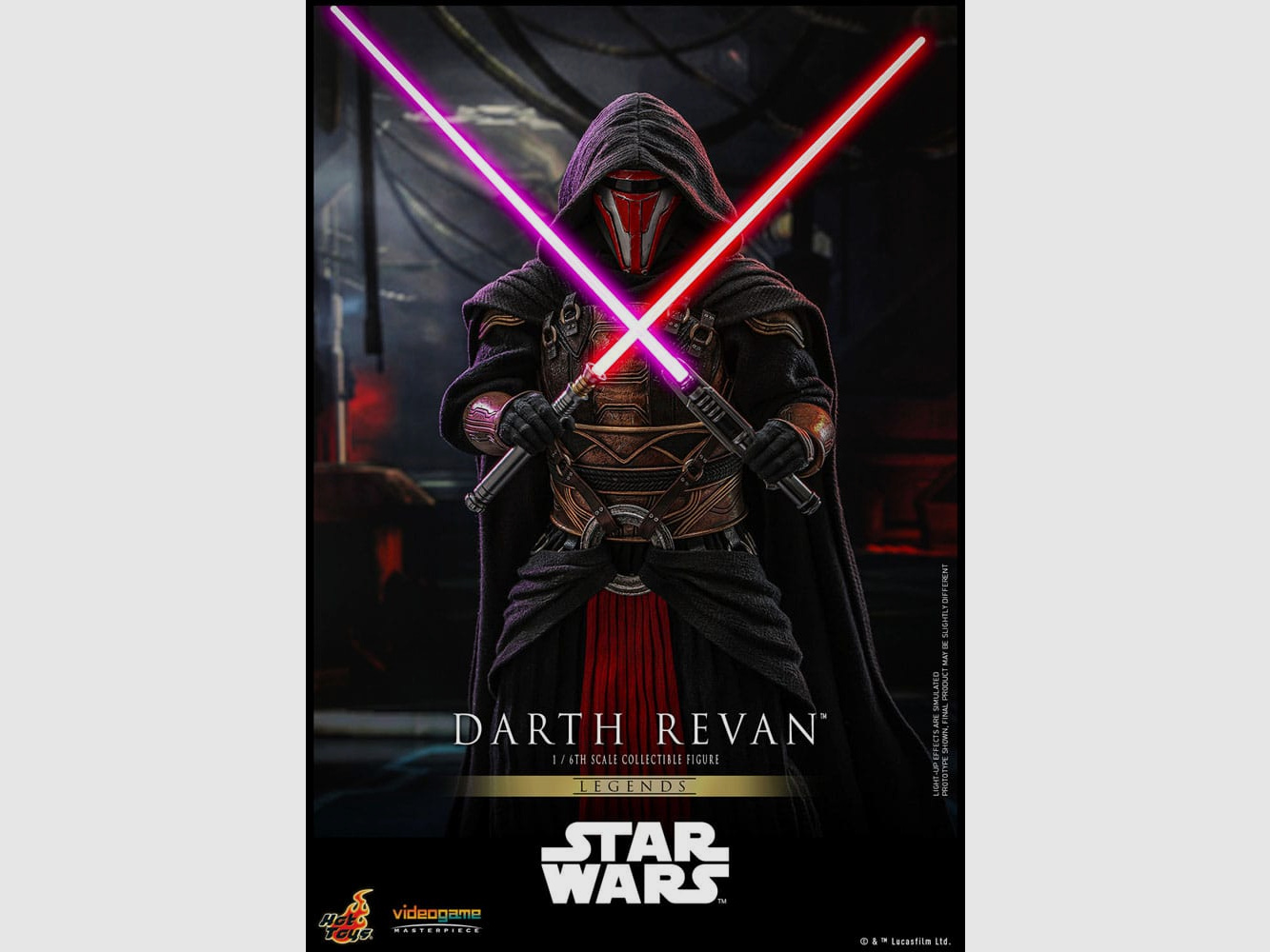 Star Wars Legends Videogame Masterpiece Actionfigur 1/6 Darth Revan 31 cm | 43248