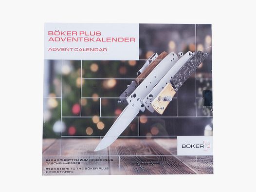 Calendario de Adviento Böker URBAN TRAPPER Kit de Construcción de Cuchillos Plegables