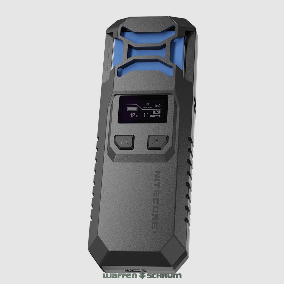 Nitecore Nitecore EMR 10 Mückenabwehr Extrem kompakt 135g, OLED Anzeige 10,000mAh-Akku, Auch als Power Bank verwendbar
