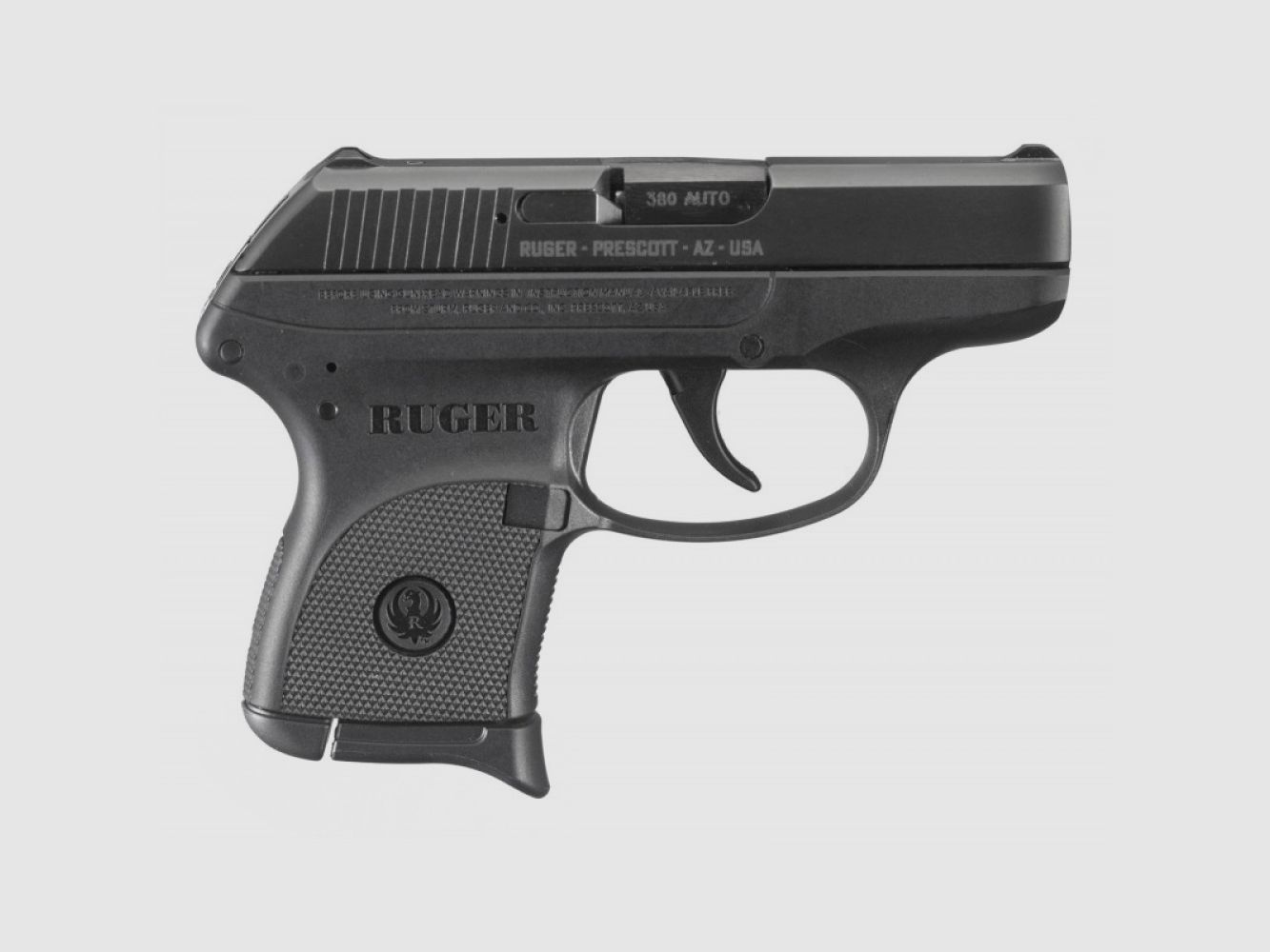 Pistolet Ruger, LCP, cal .380 Auto, Black Oxide, 2.75", 6 coups
