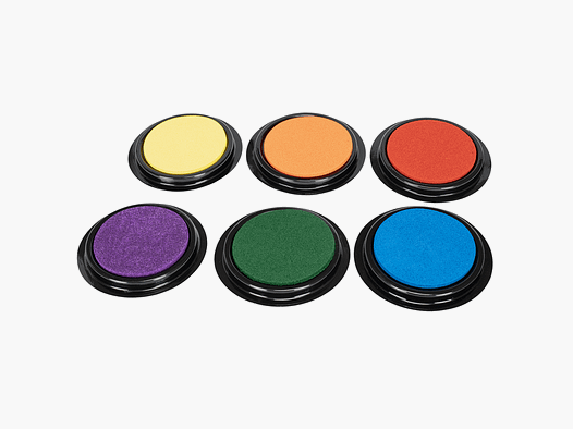 Stempelkissen-Set "Regenbogen" (6-teilig)