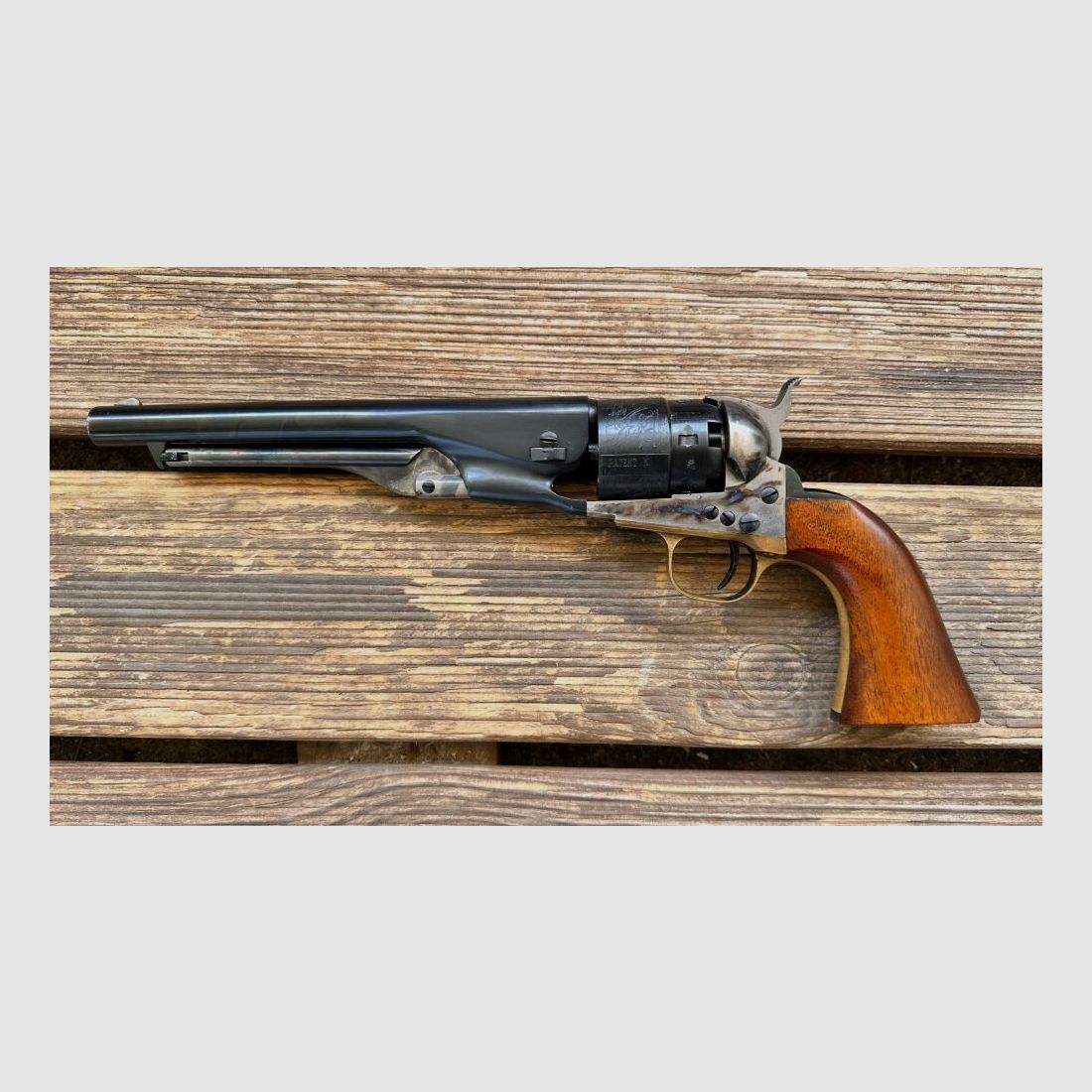 Colt Army 1860 mit Anschlagsschaft .44(BlackPowder)