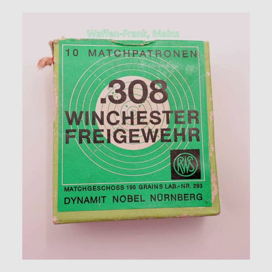 RWS (WZd.Fa.Rottweil) Büchsenpatronen .308Win Freigewehr