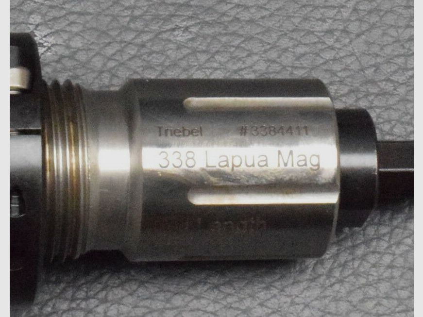 Triebel Benchrest Matrizensatz Kal. 338 Lapua Magnum Neuware