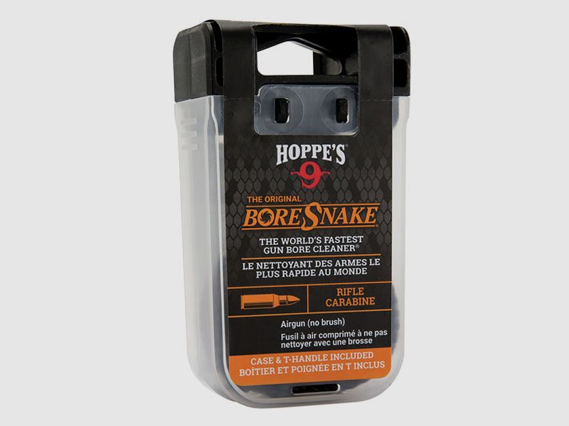 Original HOPPE'S BORESNAKE cleaning cord with handle RIFLE: 9 mm Luger