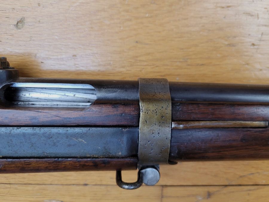 Außergewöhnliche Selbstladeflinte FSA 17 DIDAKTISCH – Waffe von August 1917 – Waffe des zweiten Typs – Originalkaliber 8×51 – monomatrikuliert – äußerst seltene Didaktisierung – Museumsstück! – TBE ++, Bild 15 von 45