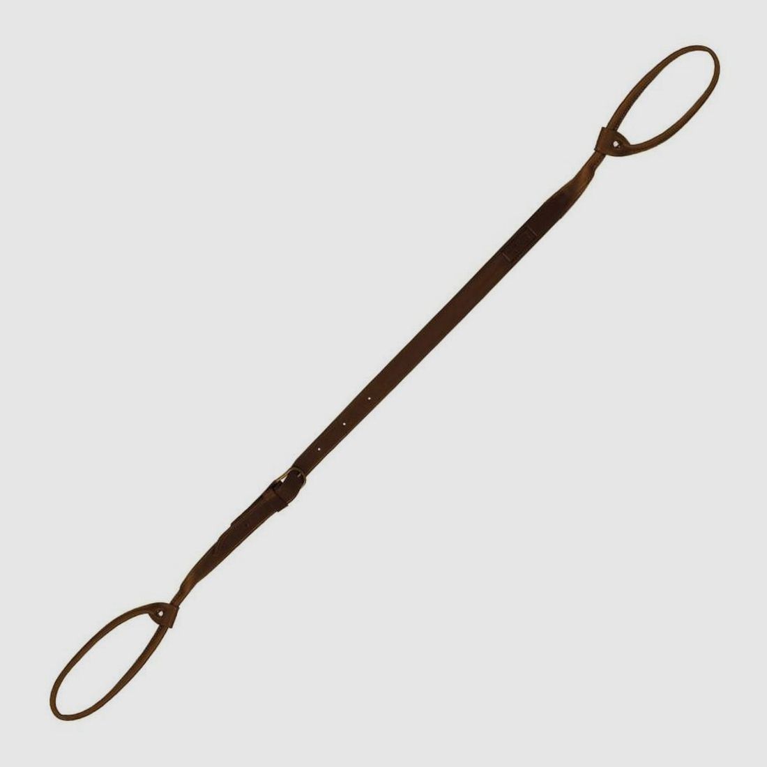 Gewehrriemen Country Sellerie aus Leder - Metallknöpfe - Komfort und Robustheit für die Jagd, Bild 1 von 4
