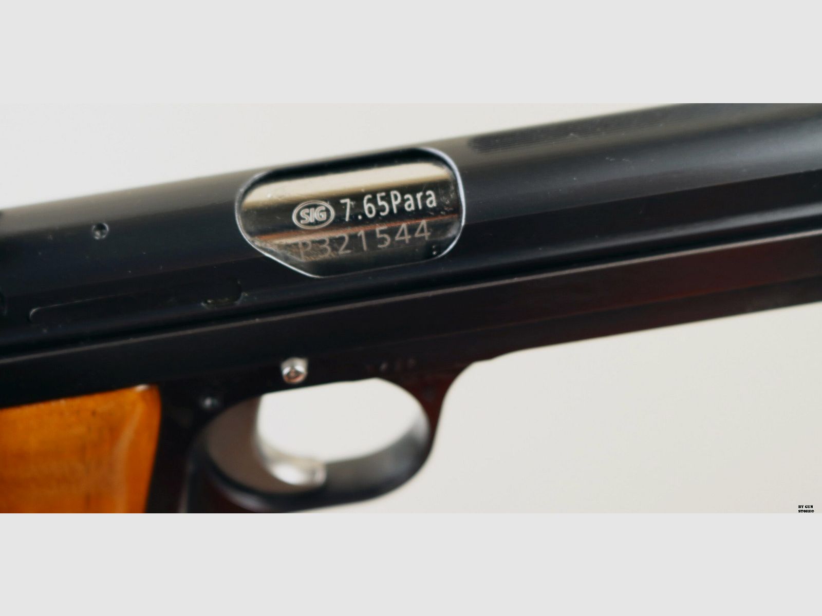 Pistole Sig mod. P210-6 Kal. 7,65 para Matr. P321544, Bild 8 von 13