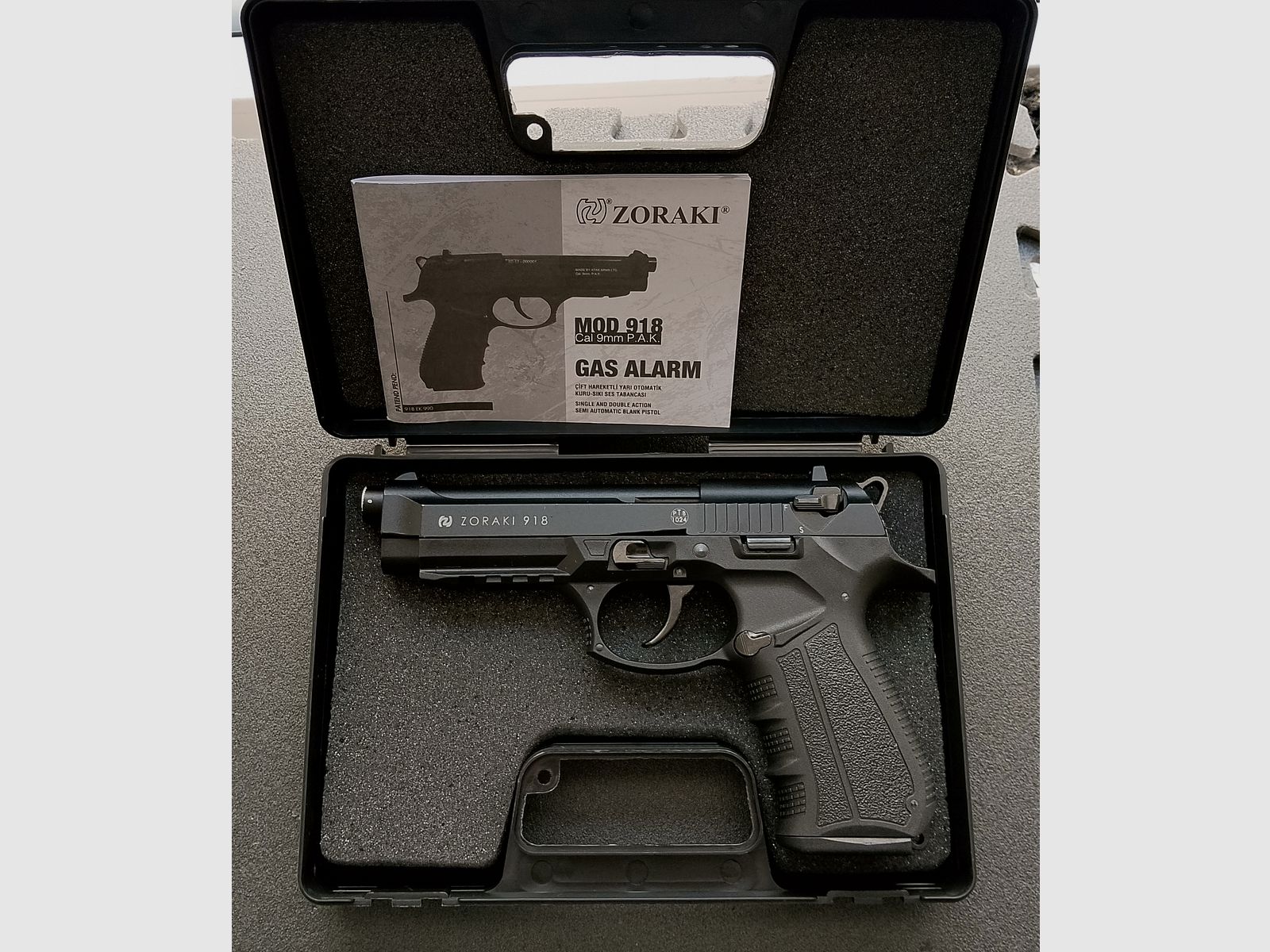 VK Zoraki 918 9mm P.A.K. Schwarz