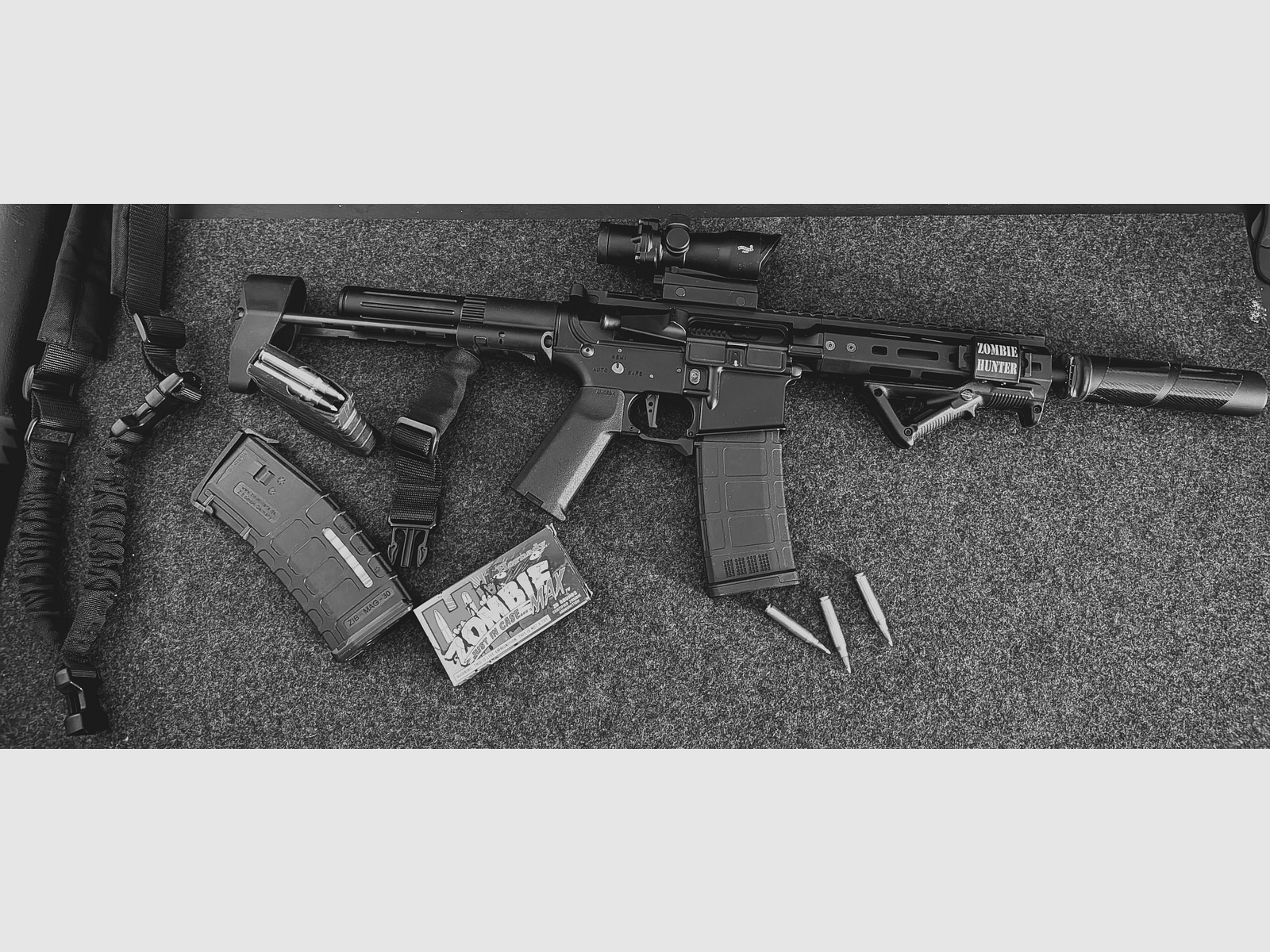 ARES AQUA M-Lok S 8mm Gel-BB (GAR001-E)