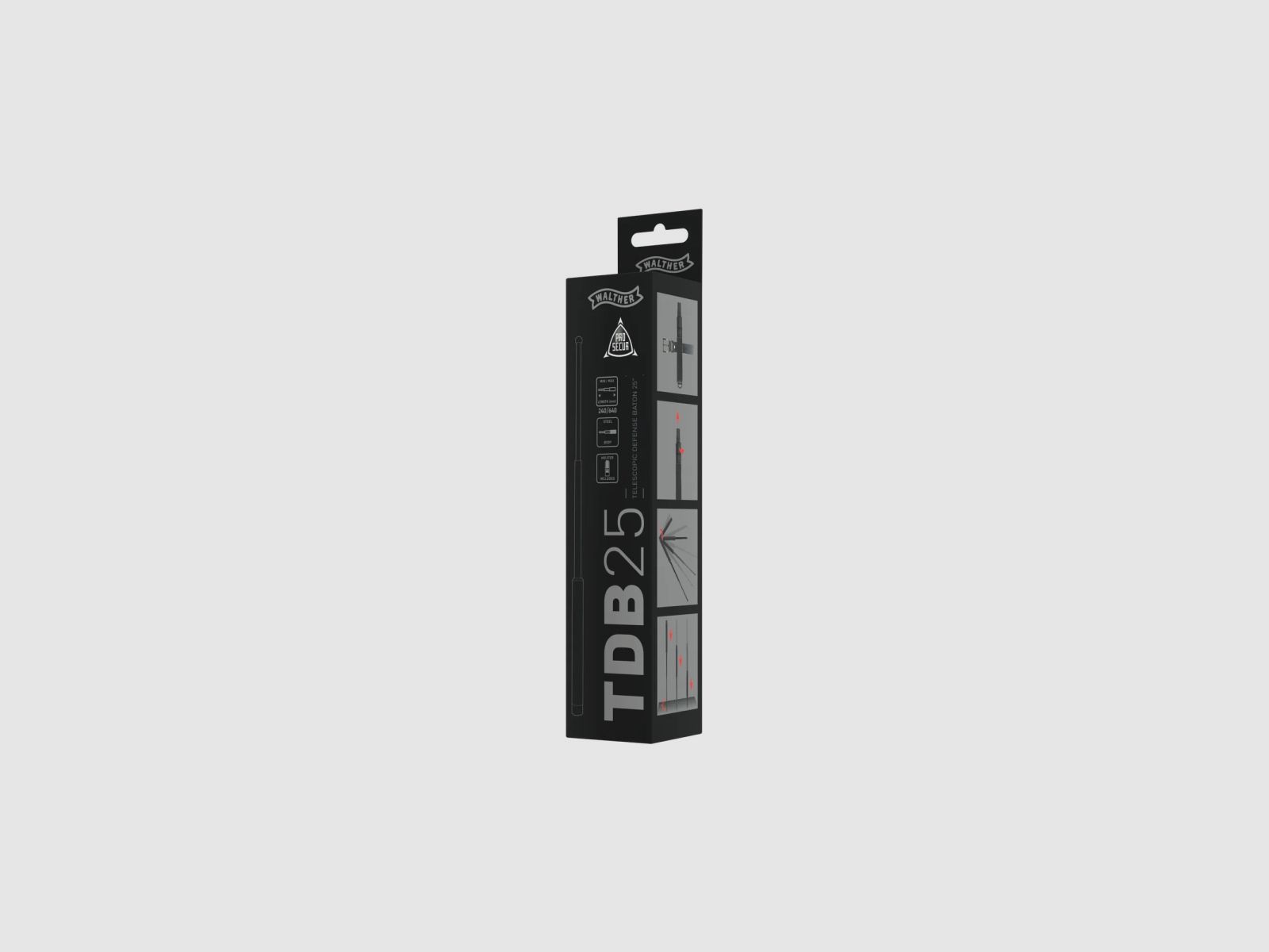 PERFECTA ProSecur Abwehrstock TDB25 540g